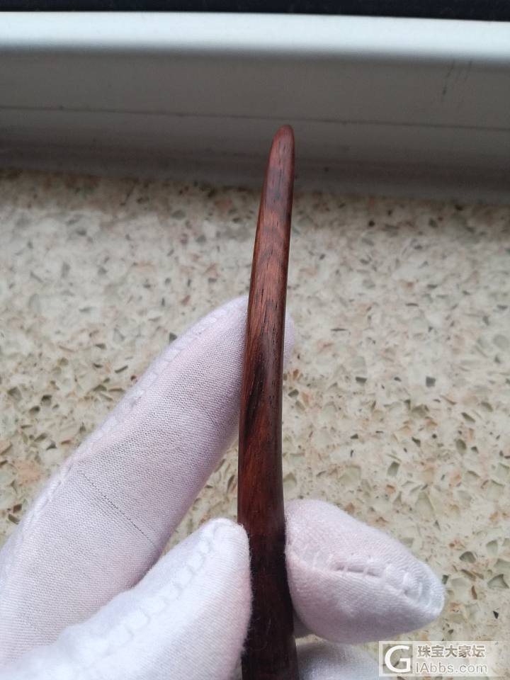 海黄发簪一枚_簪子海南黄花梨
