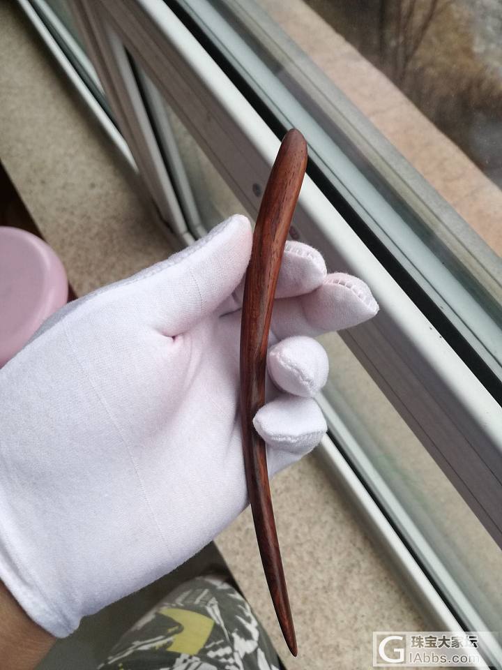 海黄发簪一枚_簪子海南黄花梨