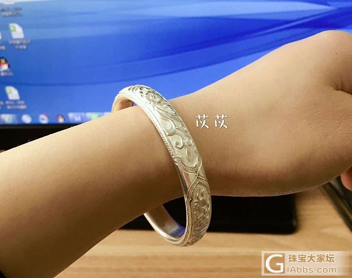 三生三世——十里石榴花_手镯银