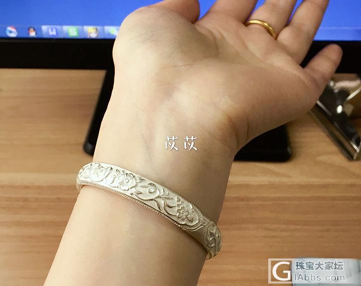 三生三世——十里石榴花_手镯银