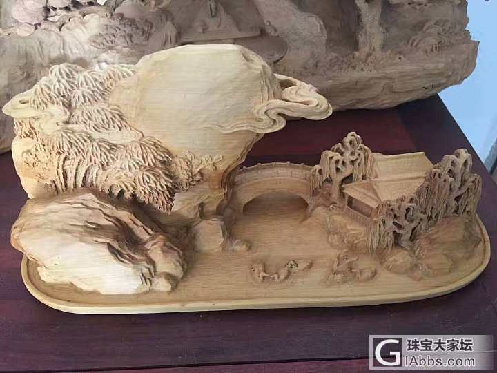 精雕细琢纯手工_木雕