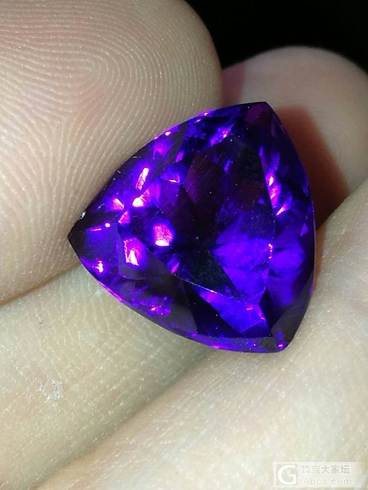 天然_刻面宝石紫水晶