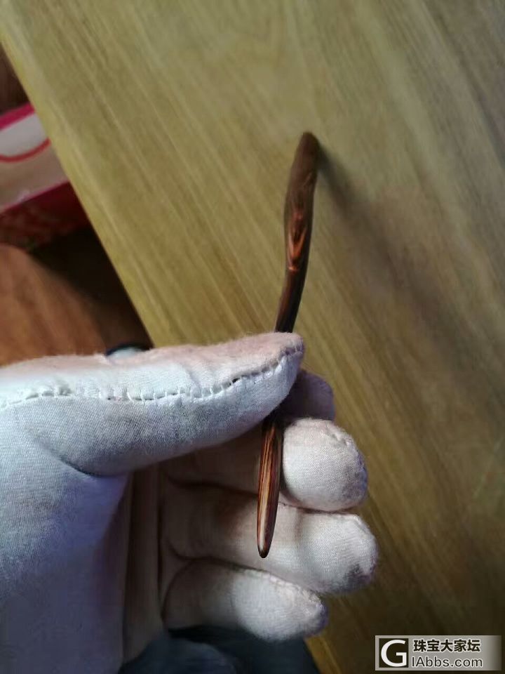 海南黄花梨紫油梨老料随形发簪_簪子黄花梨