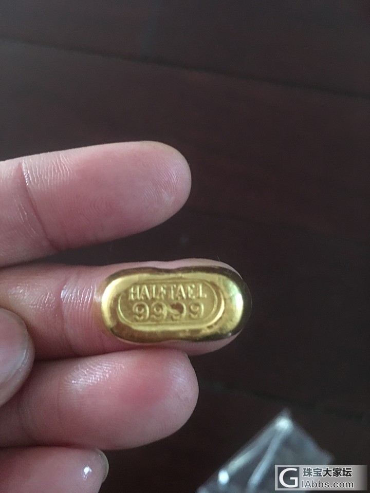 周大福的老金元宝！_金银锭金