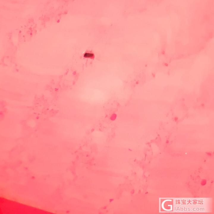 来几张缅甸红宝石内部特征的图片，对着显微镜太难拍了，勉强拍清楚。_红宝石