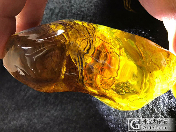 多米尼加蓝珀_蓝珀明料