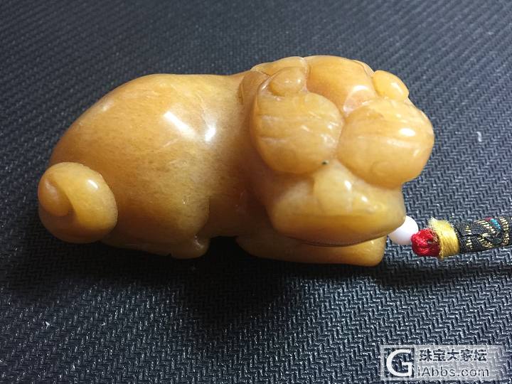 萌物一枚，还挺圆润。_古玩