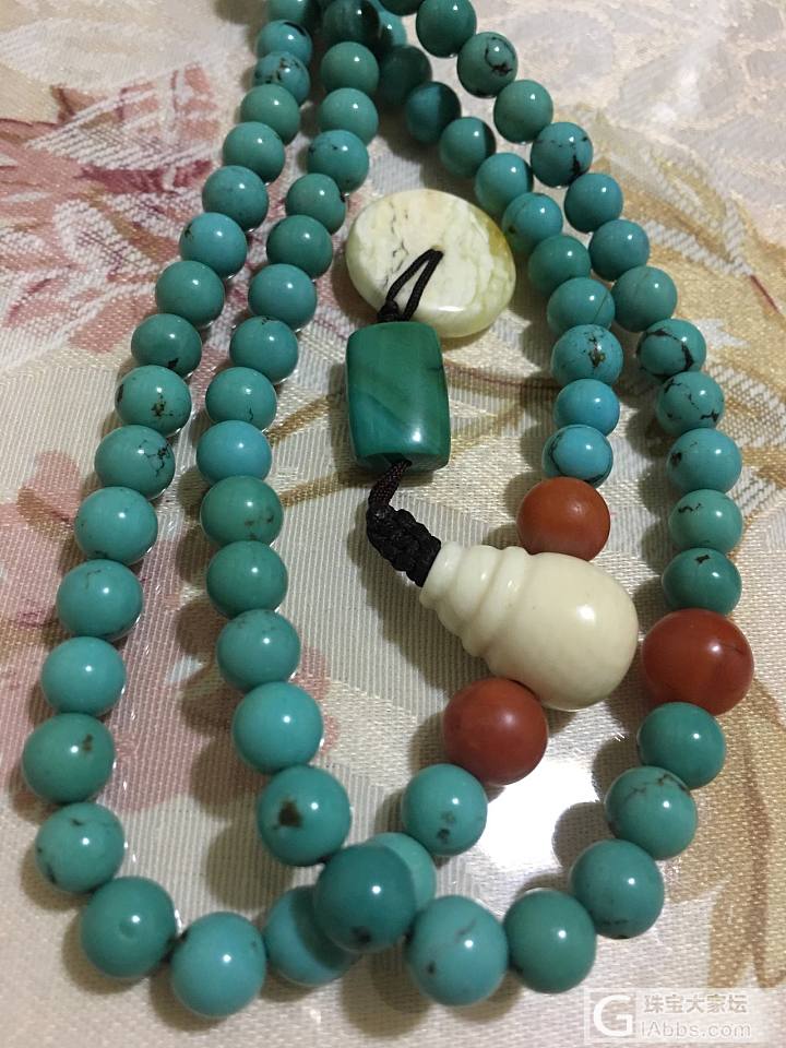 是真还是假？想入手一串，价格多少合适？_珠串松石