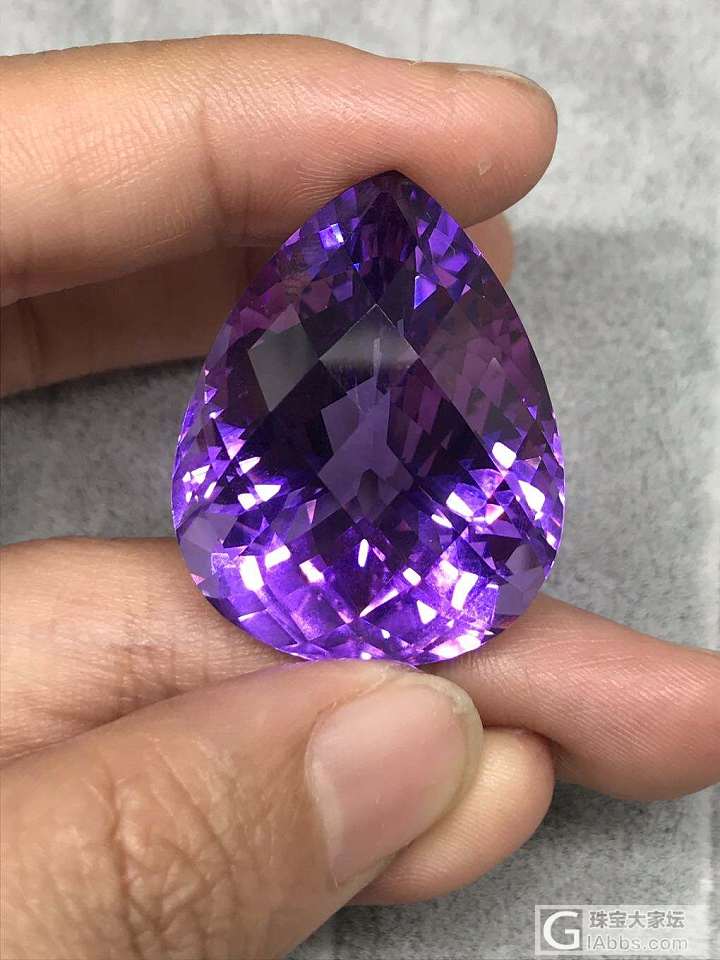 你会喜欢哪种颜色的紫晶？_刻面宝石紫水晶