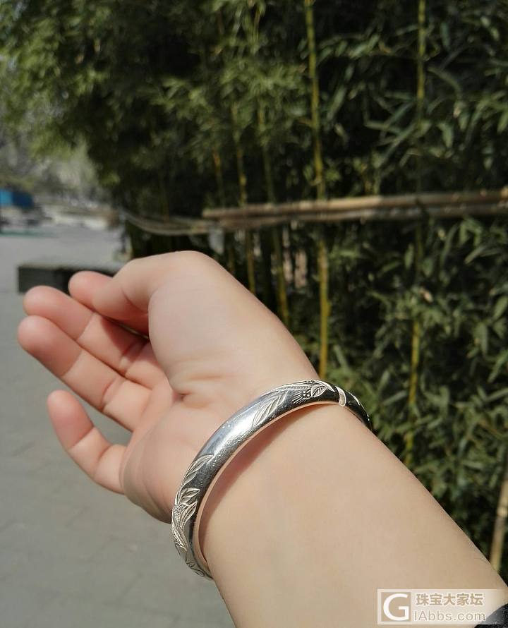 开仓出镯子：南瓜头，麻花，许家忆青莲，白银传老梅和豪朴莲华_银