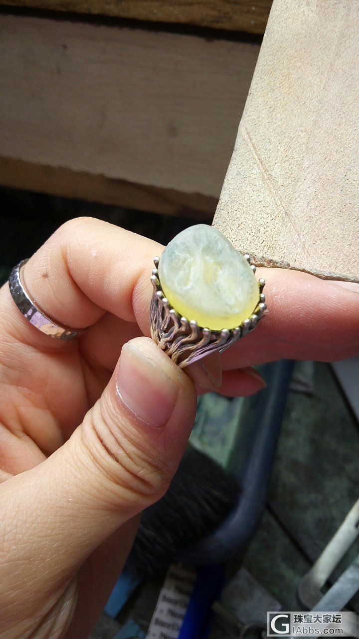磨一个蓝珀玩玩_蓝珀打磨