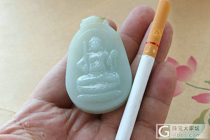 【荣毅】3月28上新：生肖属鸡人的本命佛，不动尊菩萨！_青白玉挂件