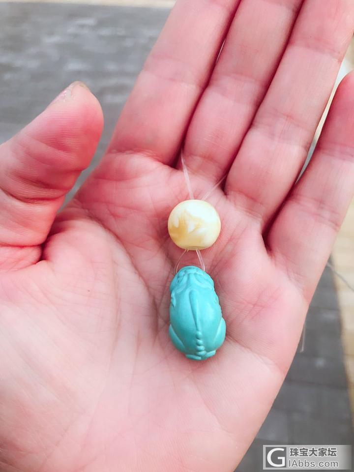 天热了，准备盘小玩艺了_松石