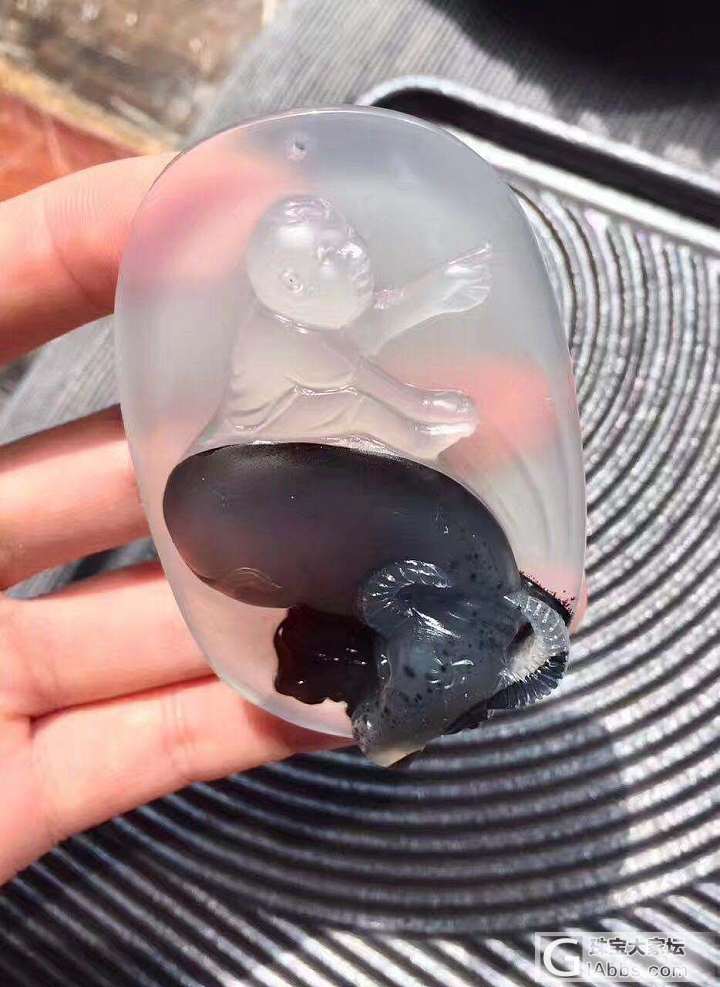 老师叫你去读书，你跑去放牛，呵呵_挂件玉髓