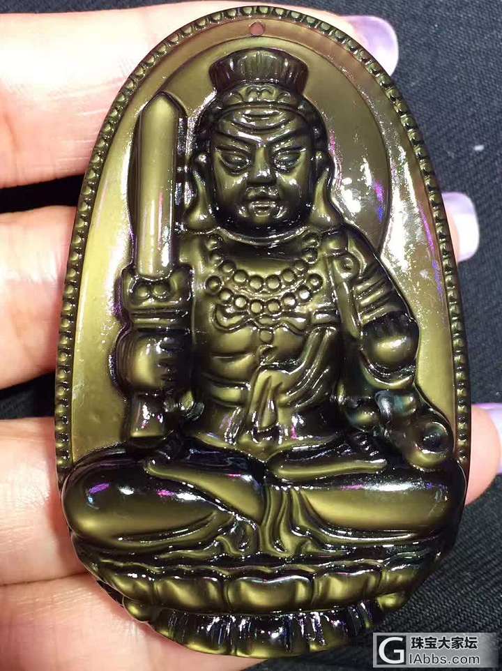 黑曜石冰彩出货，35包邮带走不送！_挂件黑曜石