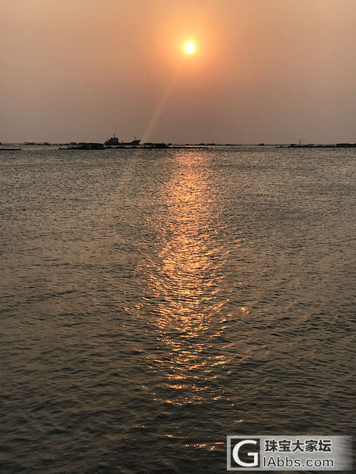 喜欢家乡的夕阳，太美_摄影