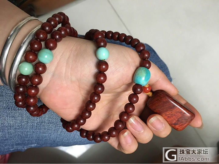 手工帝出品：小叶紫檀108手串_珠串小叶紫檀