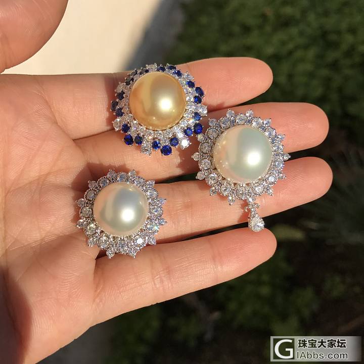 自己设计的几款珍珠，分享！_珍珠
