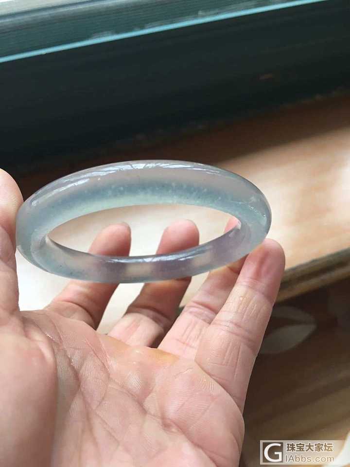 哈哈我也算有冰飘玉髓啦_手镯玉髓