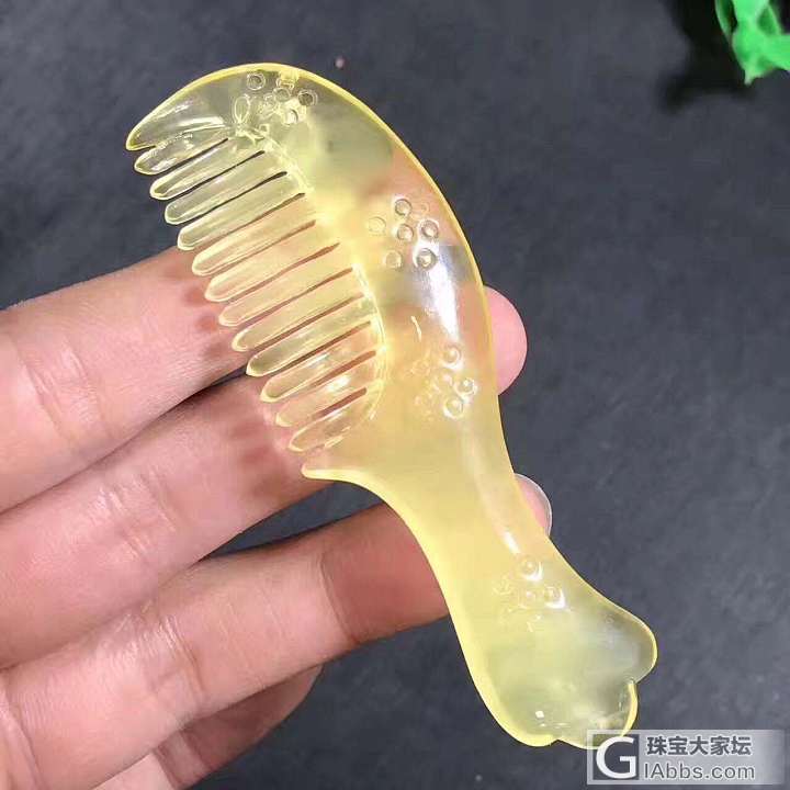 蜜蜡梳子_梳子蜜蜡