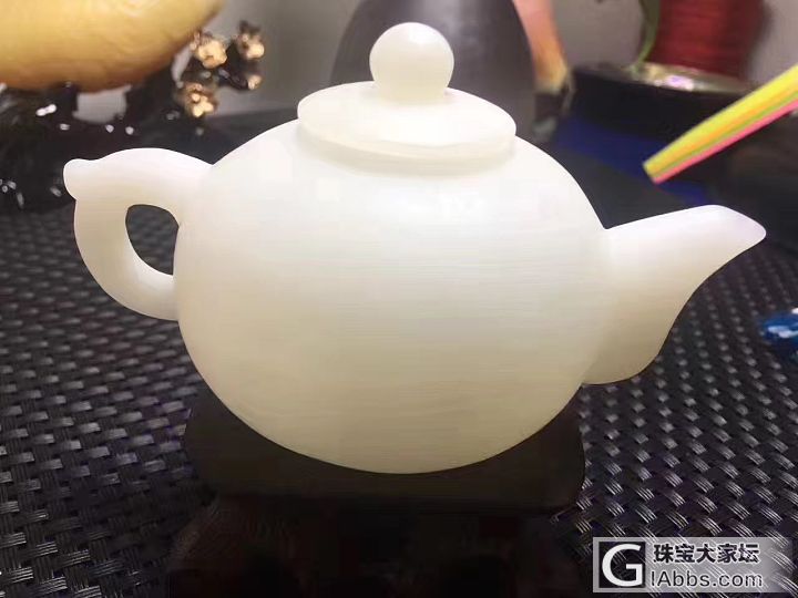 砗磲茶壶_摆件砗磲