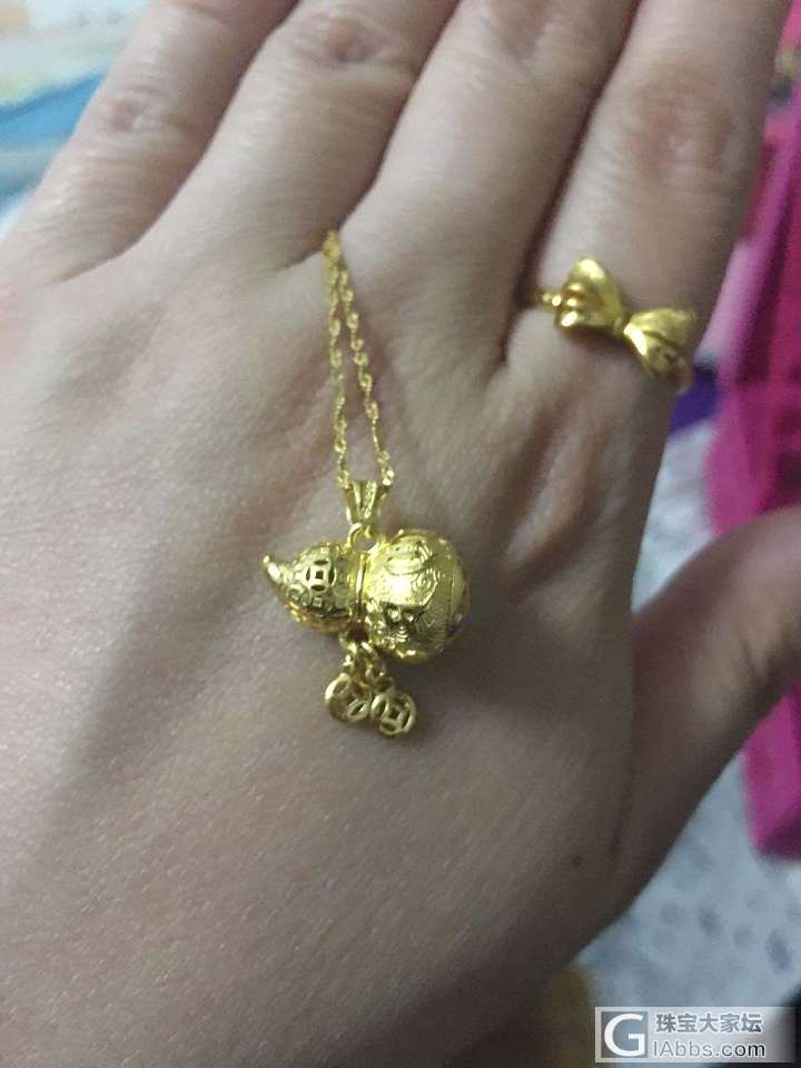 菜百的小葫芦来啦_手链吊坠金