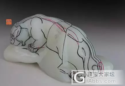 看大师如何雕刻猛虎出山!!!_玉工