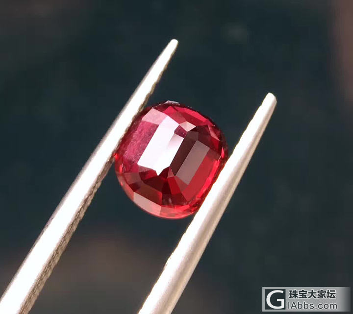 【泰勒彩宝】2.02ct 无烧鸽血红 精品 价格优惠_刻面宝石红宝石