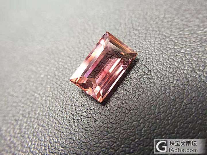 [碧玺] 粉色裸石 3.11ct_刻面宝石碧玺