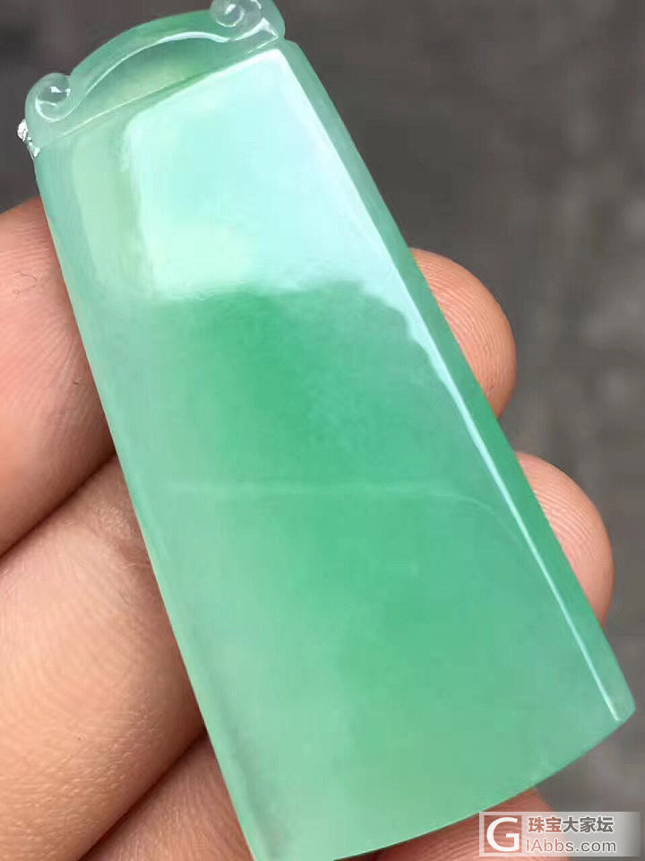 翡翠平安牌_牌子翡翠
