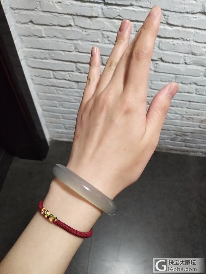 传说中的冰飘绿底，求教可留吗？_手镯玉髓