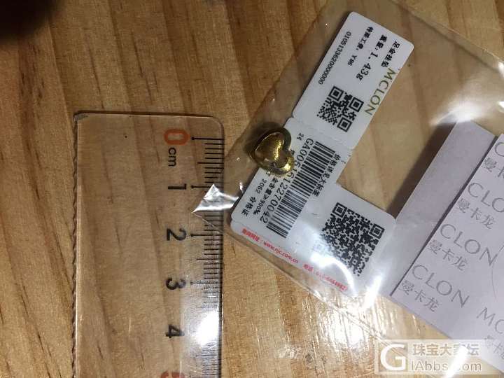 黄金小仓，潮宏基290,周生生300_吊坠耳坠金手链