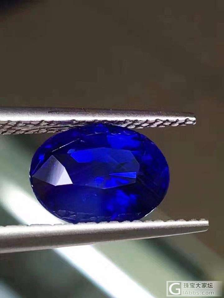 无烧斯里兰卡皇家蓝~蓝宝石3.04ct_刻面宝石蓝宝石