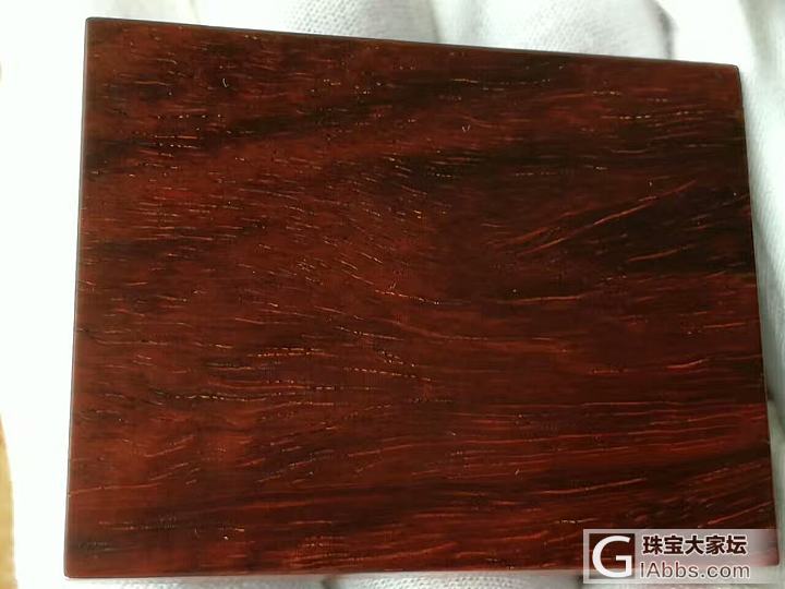 小叶紫檀牛毛纹金星火焰老料牌子一对_牌子小叶紫檀