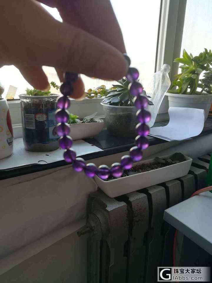 我的乌拉圭紫水晶_珠串紫水晶