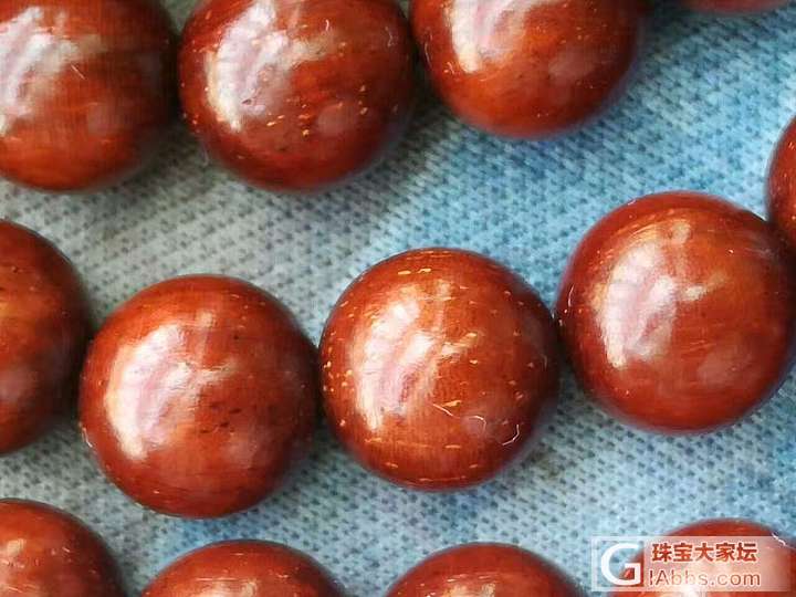 小叶紫檀0.8*108泥料鱼鳞加金星_珠串小叶紫檀