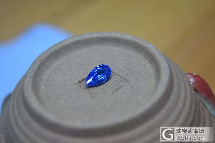 古柏林认证的Cobalt Spinel_刻面宝石尖晶石