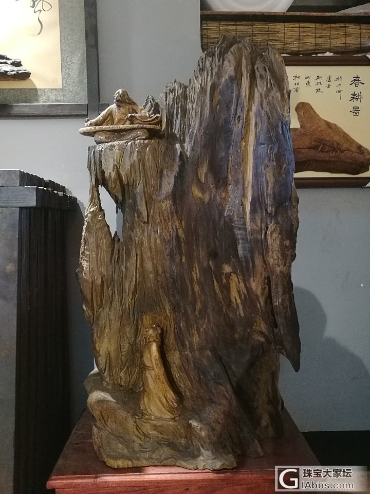 店里的随手拍_木雕