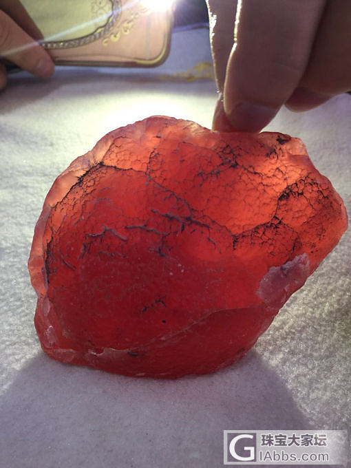 阿根廷冰种红纹石，厂家直销。_挂件红纹石