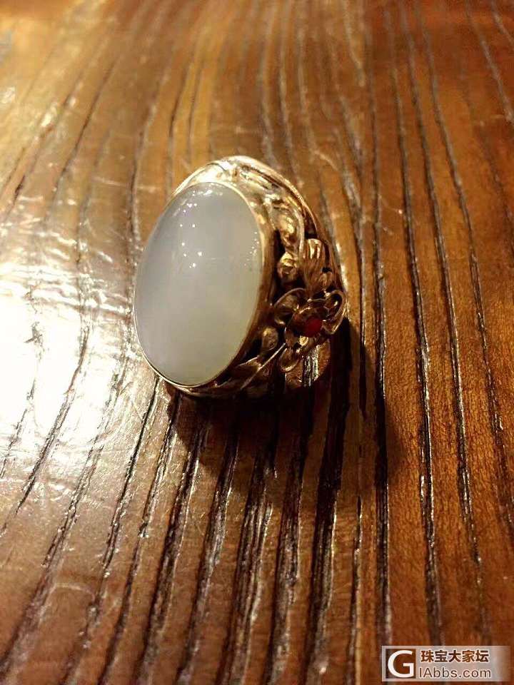 灰月光_戒指月光石