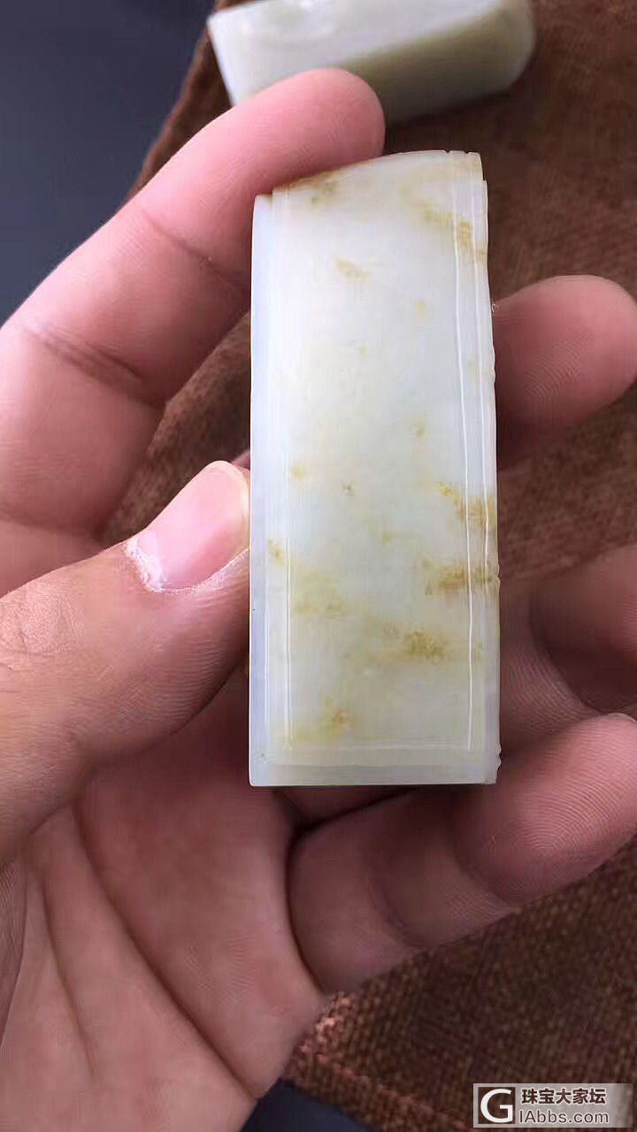 一个印章，三面雕刻，太奢侈！_印章和田玉