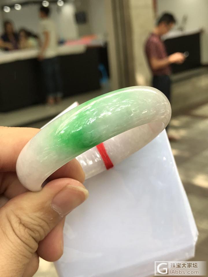 发一些这几天自认为还不错的手镯_翡翠珠宝认证商