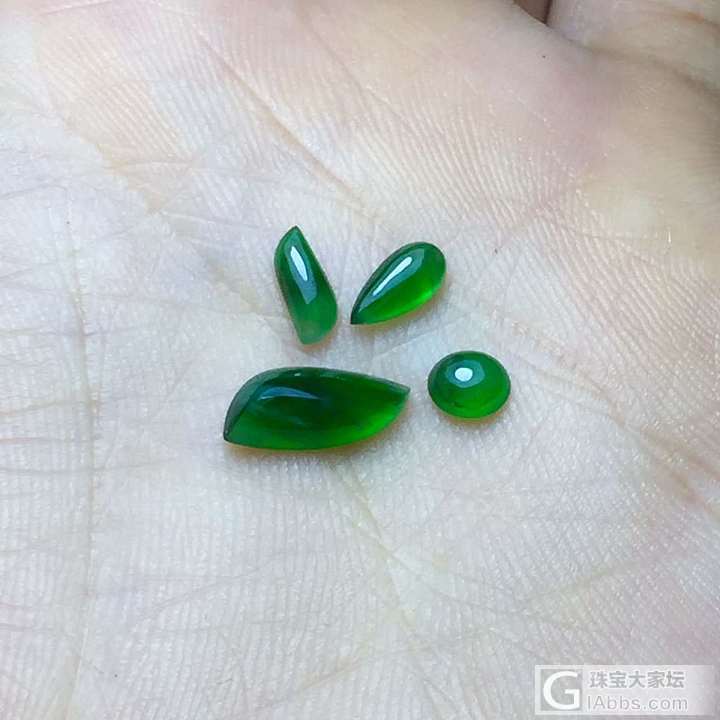 满绿翡翠戒面_戒面翡翠