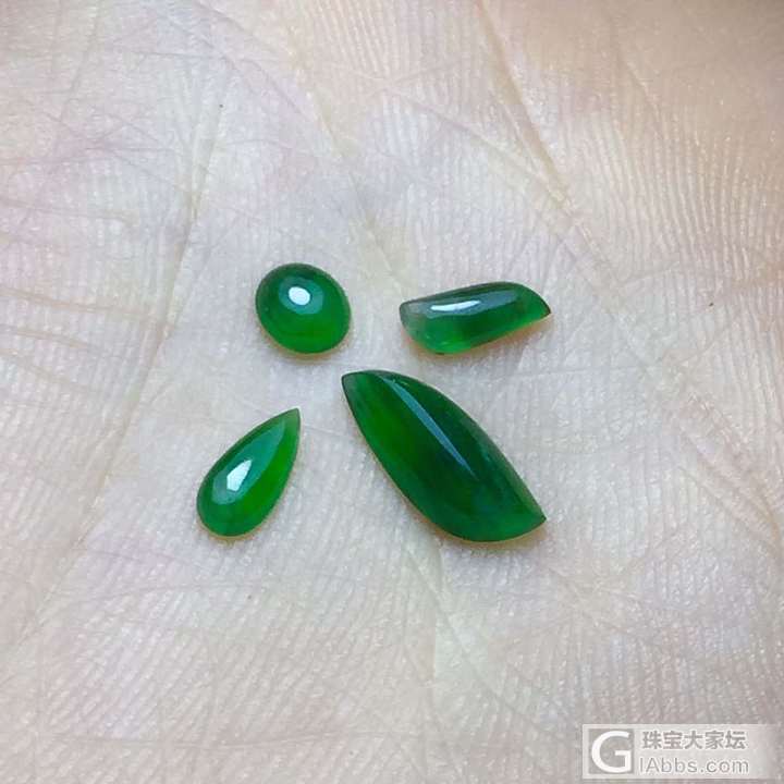 满绿翡翠戒面_戒面翡翠