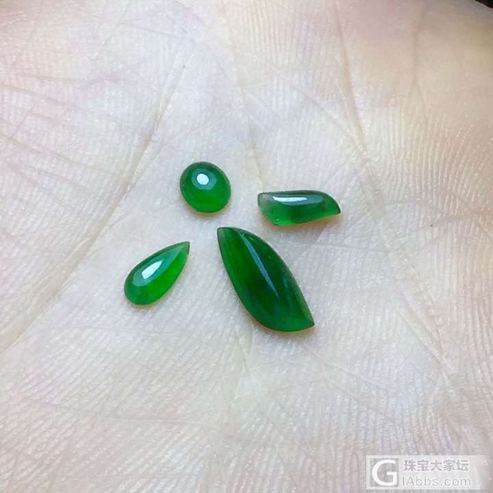 满绿翡翠戒面_戒面翡翠