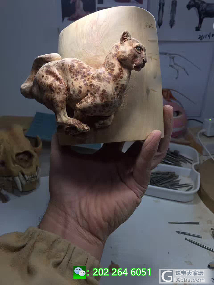 史上最强手工制作,不服来辩!_崖柏木雕