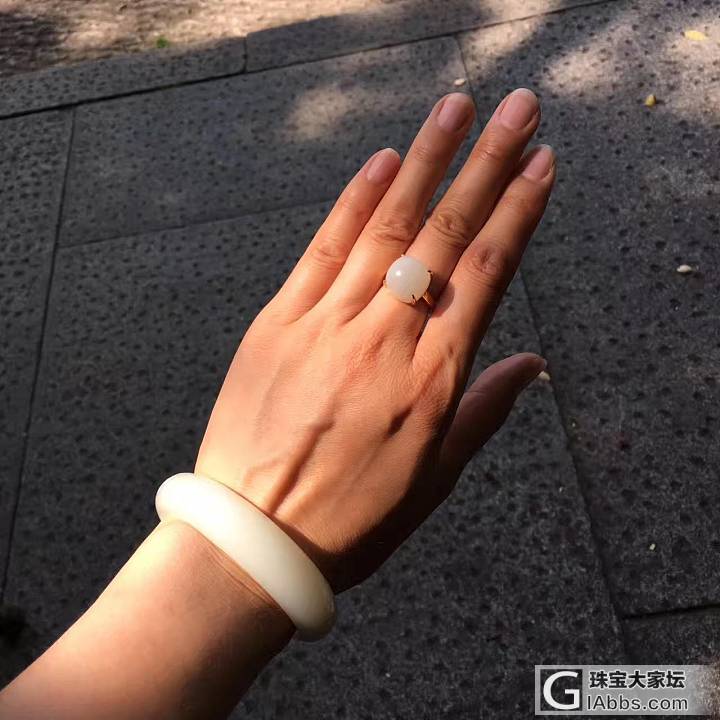 素之美_戒指和田玉