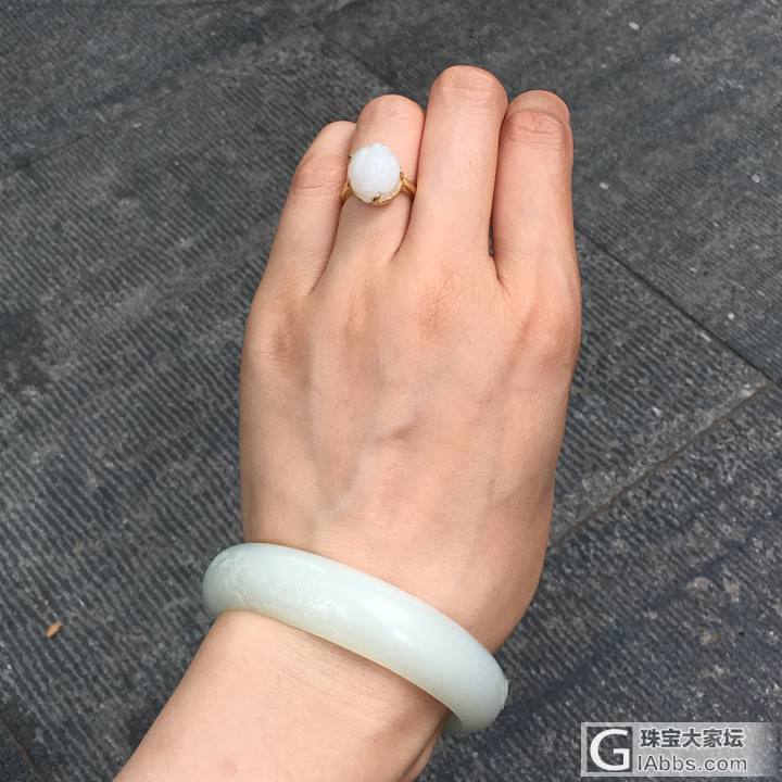 素之美_戒指和田玉