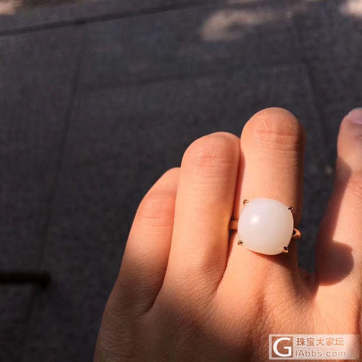 素之美_戒指和田玉