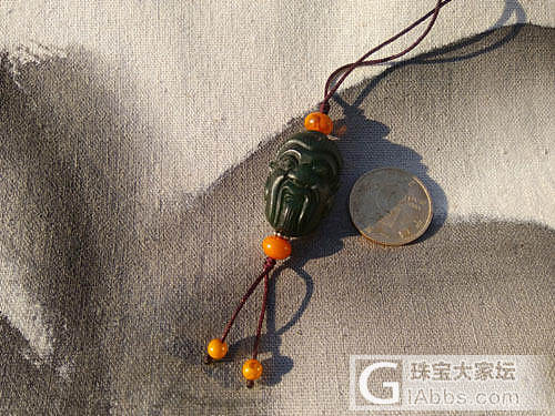 猜重量送苏工碧玉挂件_挂件碧玉